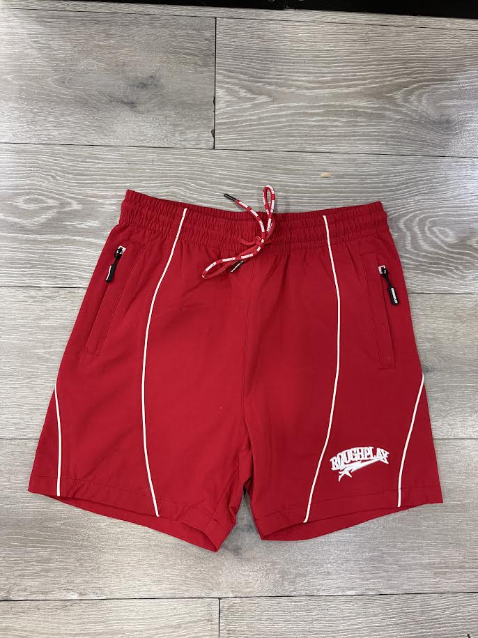 Roughplay Red/White Pipe Shorts
