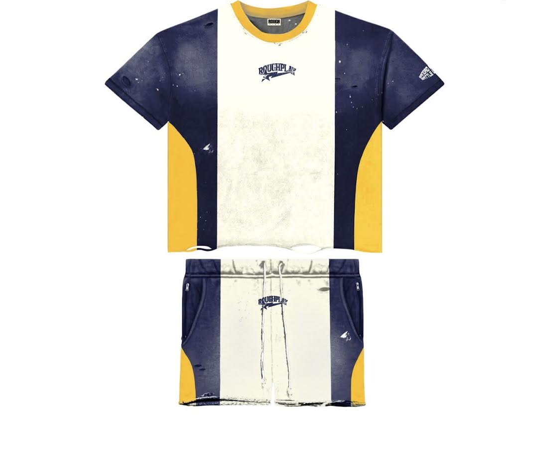 Roughplay T-Shirt Short Set 'TAN/GOLD'