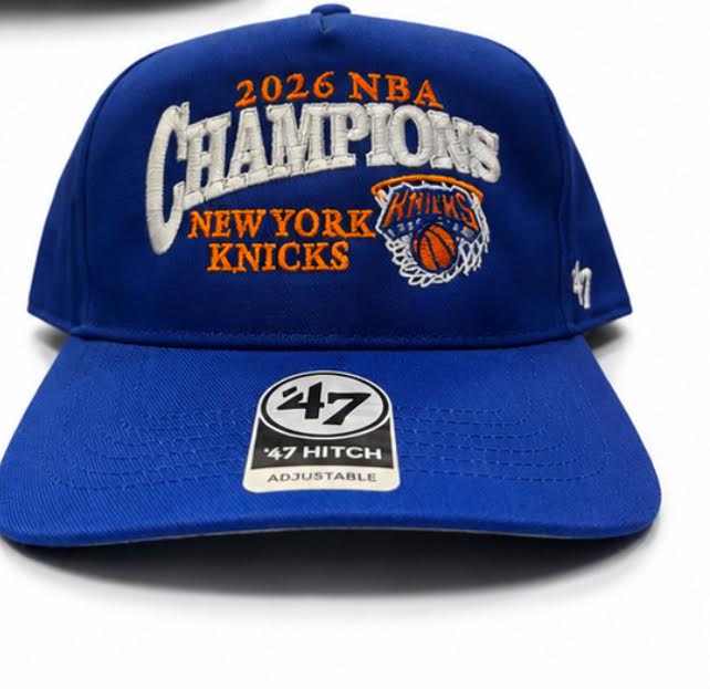 Knicks Hat 2026 Champions Blue
