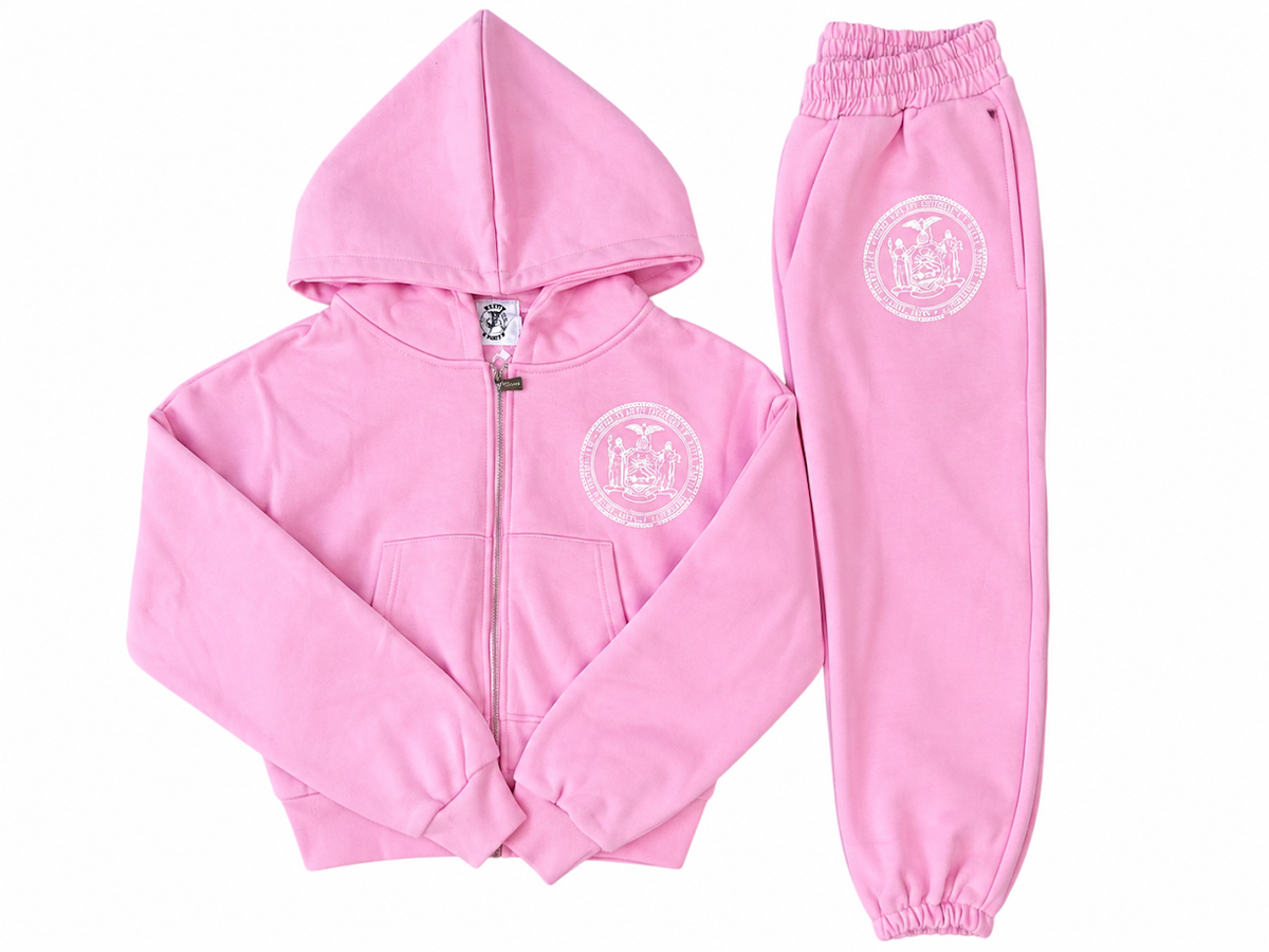 Saint Vanity Woman's pink Sweatsuit