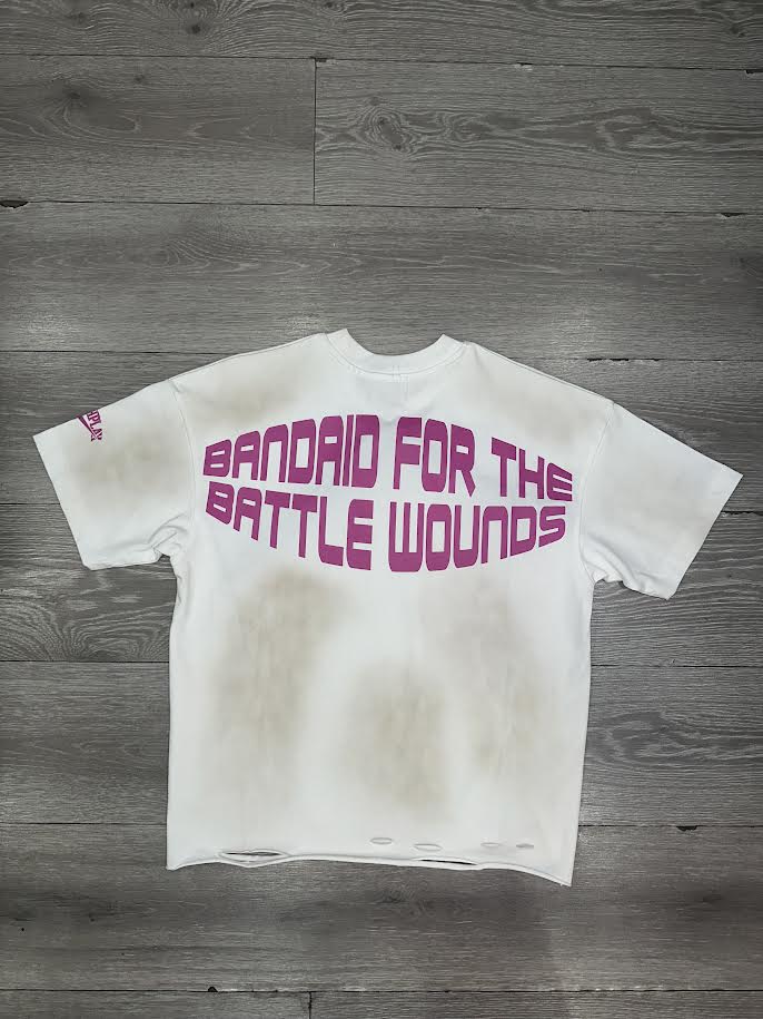 Roughplay T-Shirt (White/Pink)