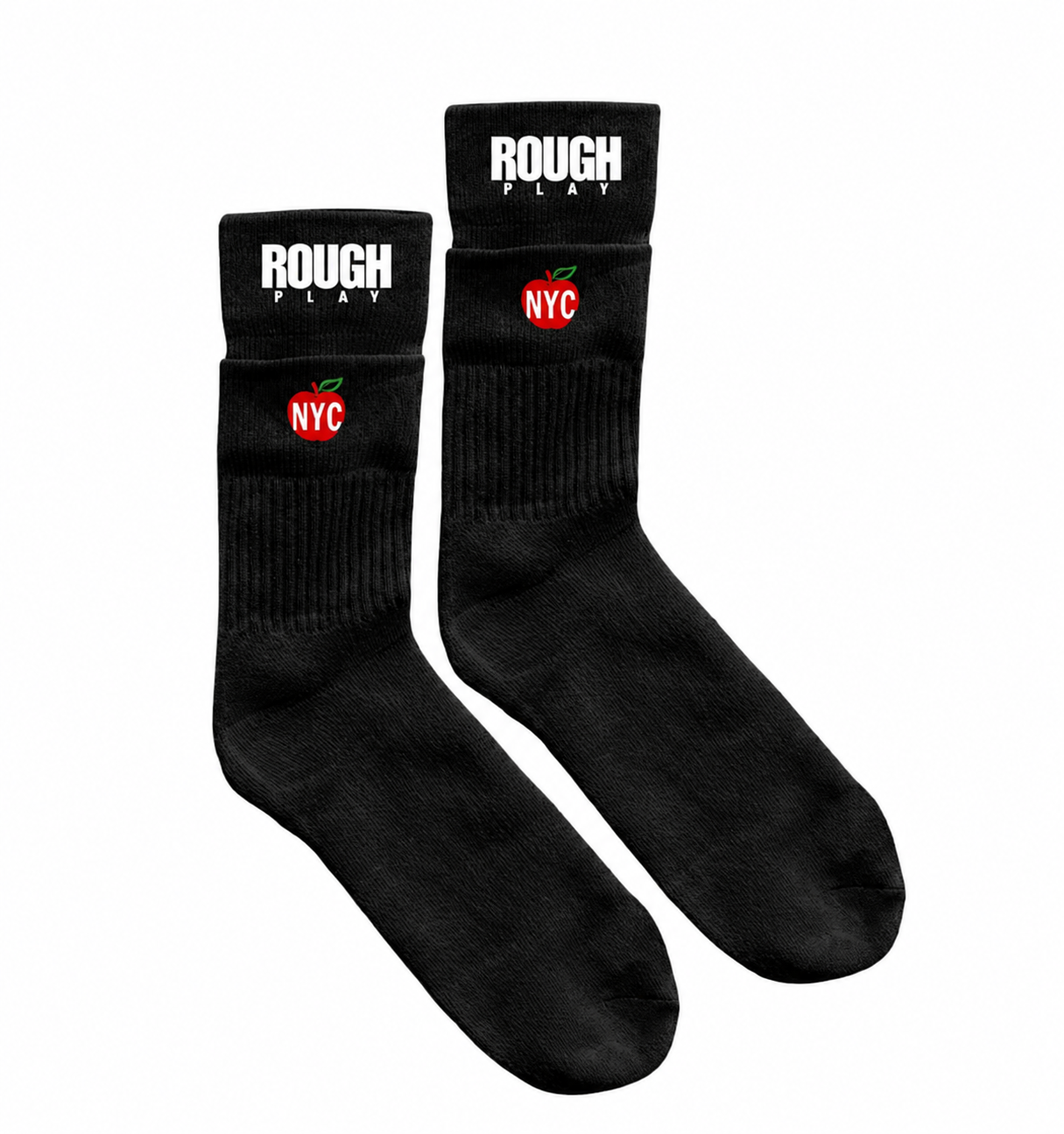 Roughplay Black Big Sock Big Apple