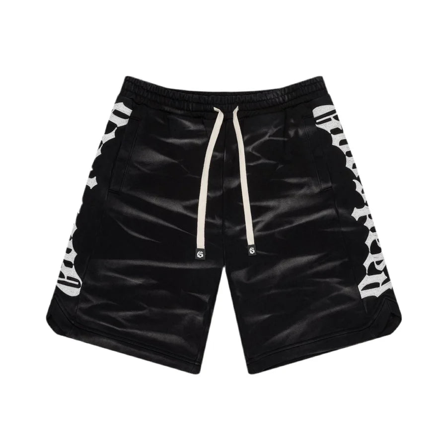 Godspeed Courtside Shorts "Black Tie-Dye"