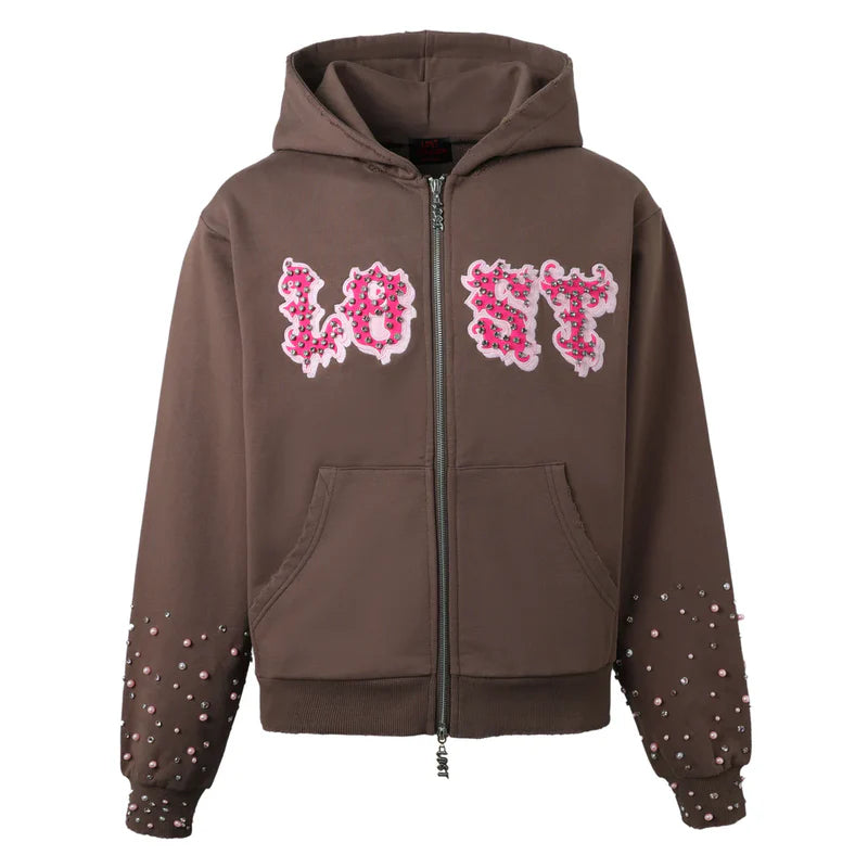Lost Intricacy Brown/Pink Set