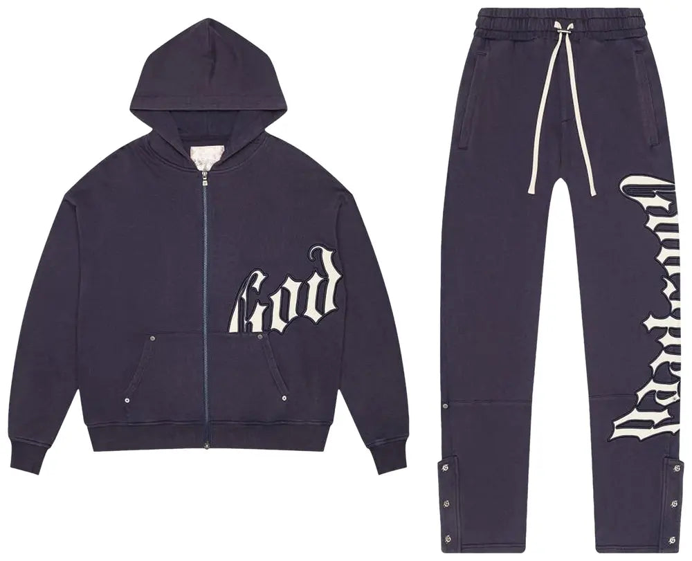 Godspeed OG Logo Sweatsuit V2 'Navy'