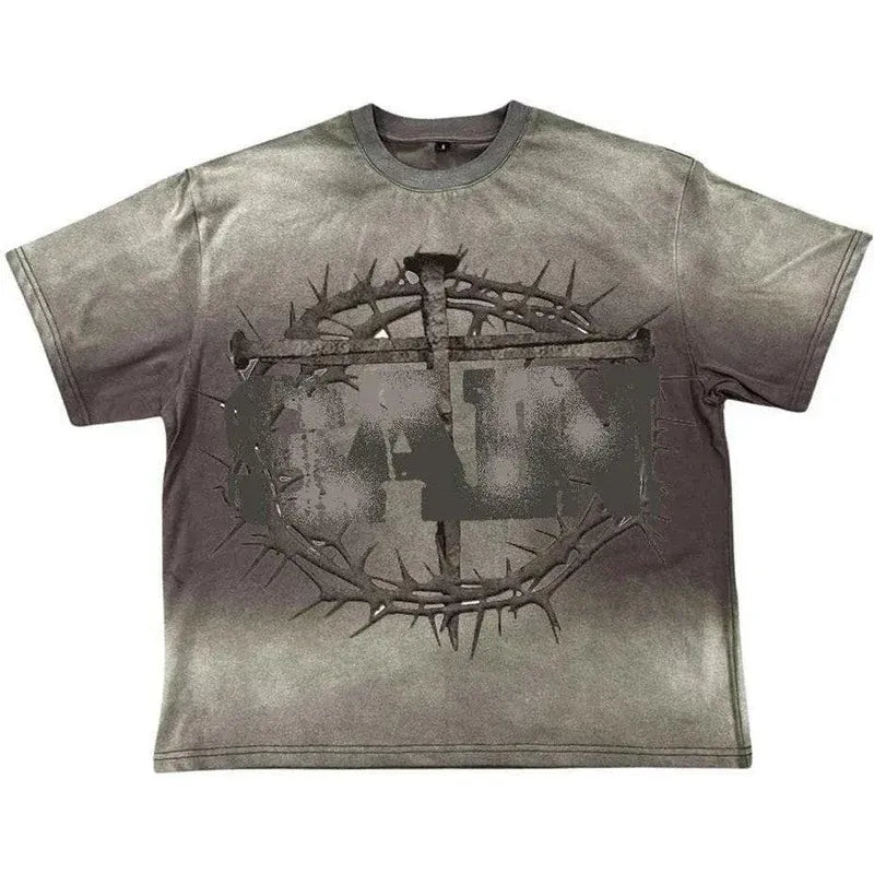Grey Saint Vanity Cross T-Shirt