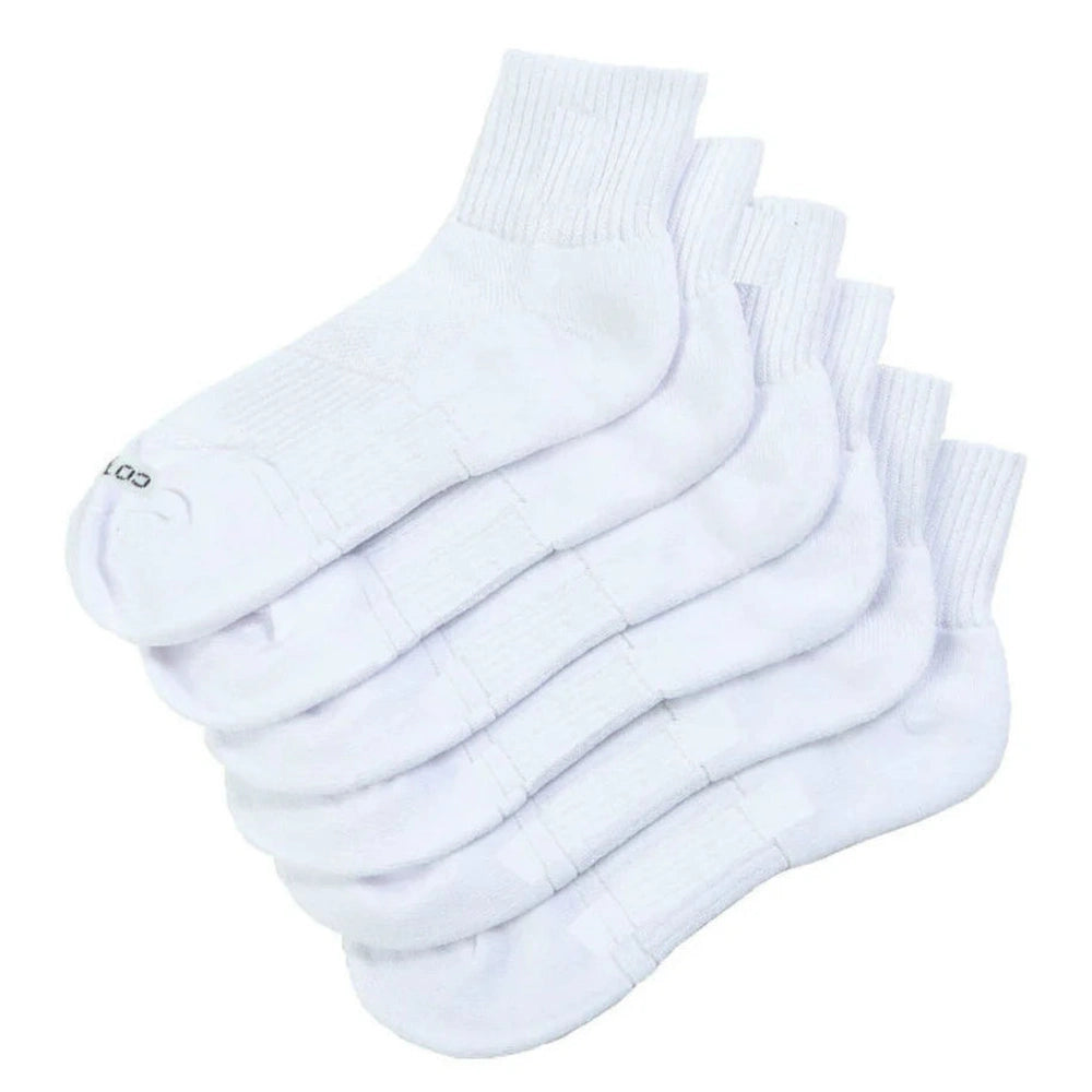 RICH COTTON SOCKS “ White Quarter “