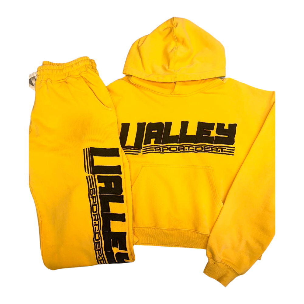 Vale Forever 'Sport Dept' Yellow Sweatsuit
