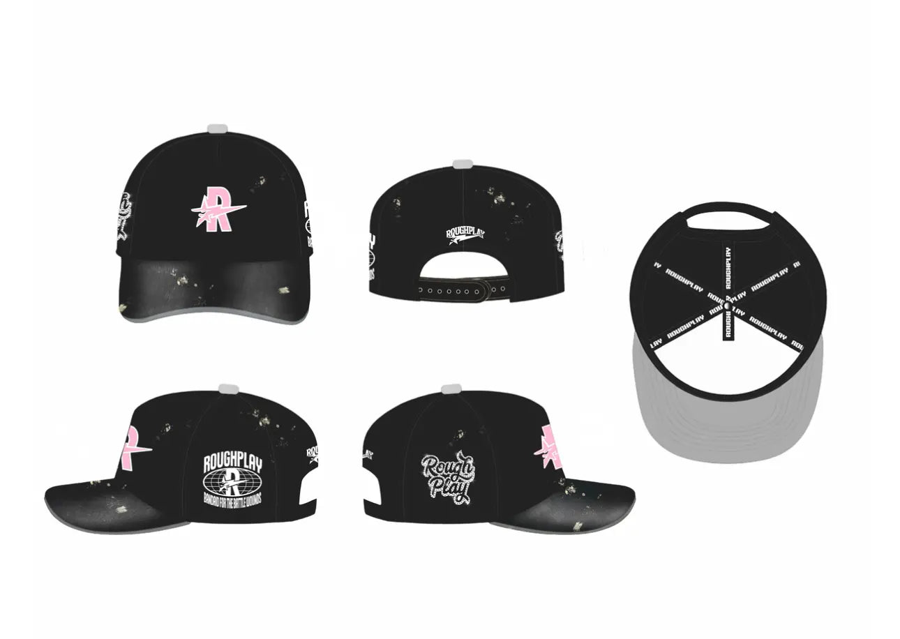 Roughplay Black Pink Logo