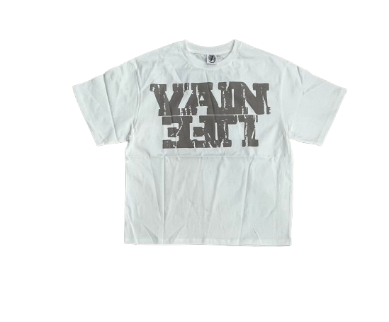 White Saint Vanity Vain Life Tee