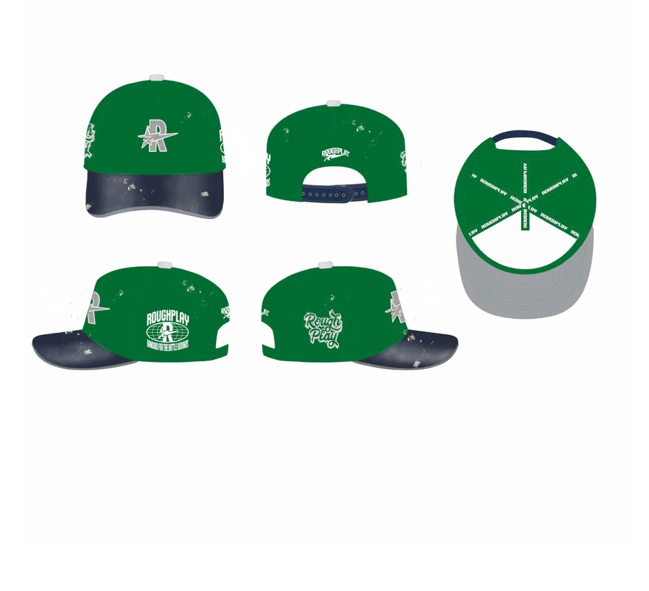 Roughplay Hat Green/Navy