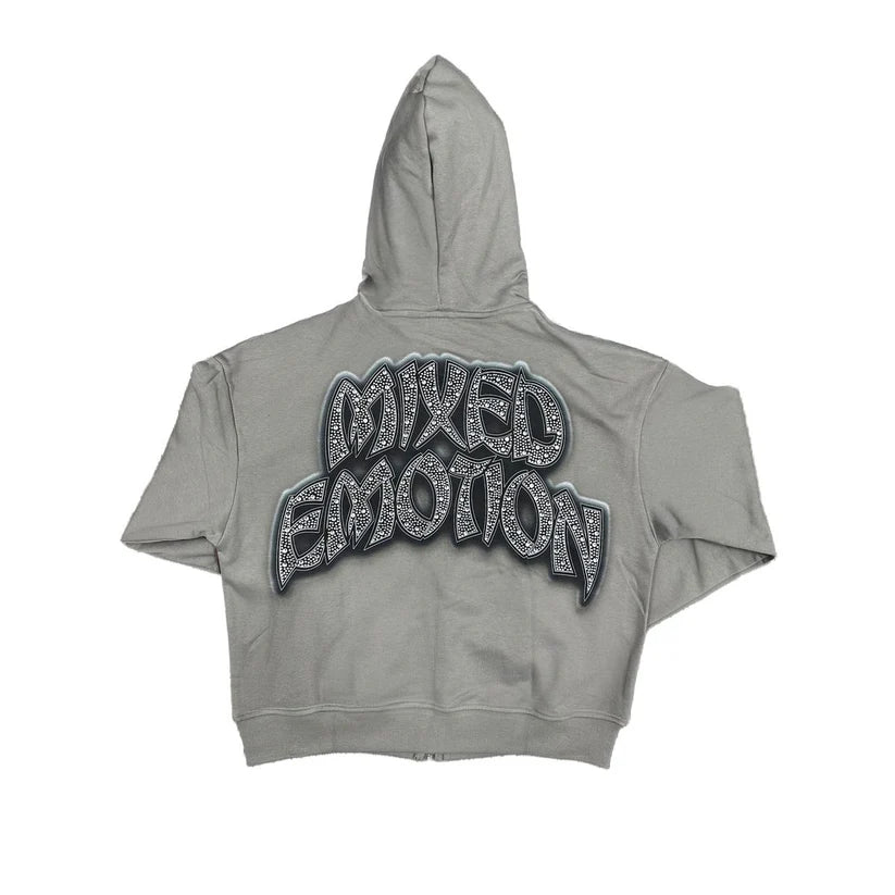 Mixed Emotions ‘Last Ride’ Rhinestone Hoodie