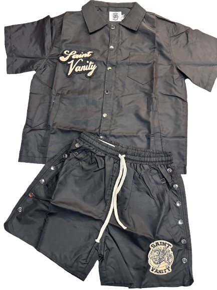 Saint Vanity Black Nylon Sets