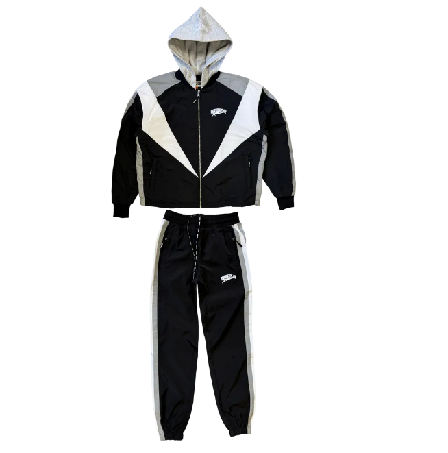 RoughPlay🩹TrackSuit (BLK/GRY)