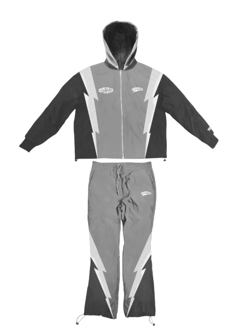 RoughPlay🩹Bolt Tracksuit (GRY)