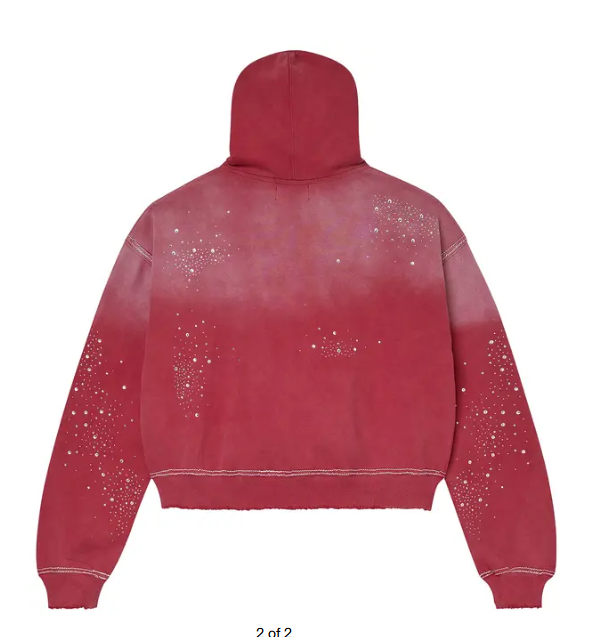 Vale Forever Classico Zip Up Hoodie 'Ruby'