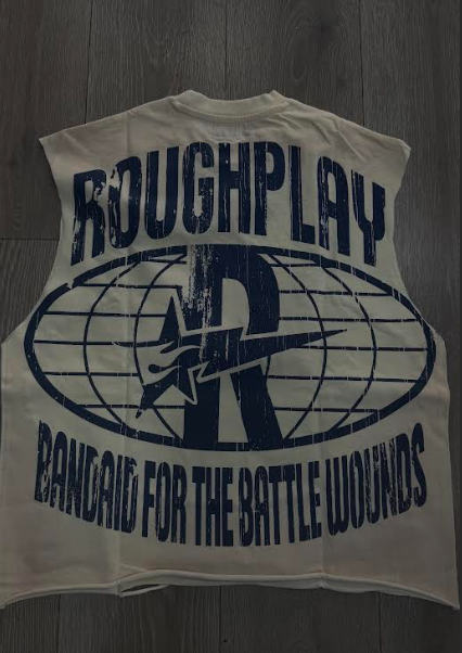 Roughplay Cut Off T-Shirt soul boy 'Cream'