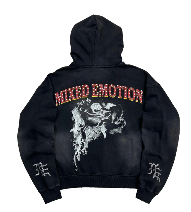 Mixed Emotions Broken Wings Hoodie