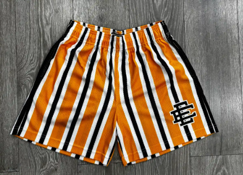 Eric Emanuel Basic Short Stripes ORNG/BLK/WHITE