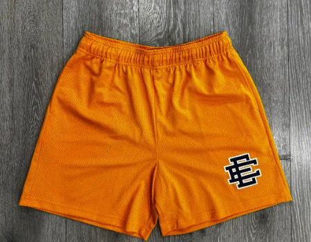 Eric Emanuel Basic Short Clemintine Blac white logo