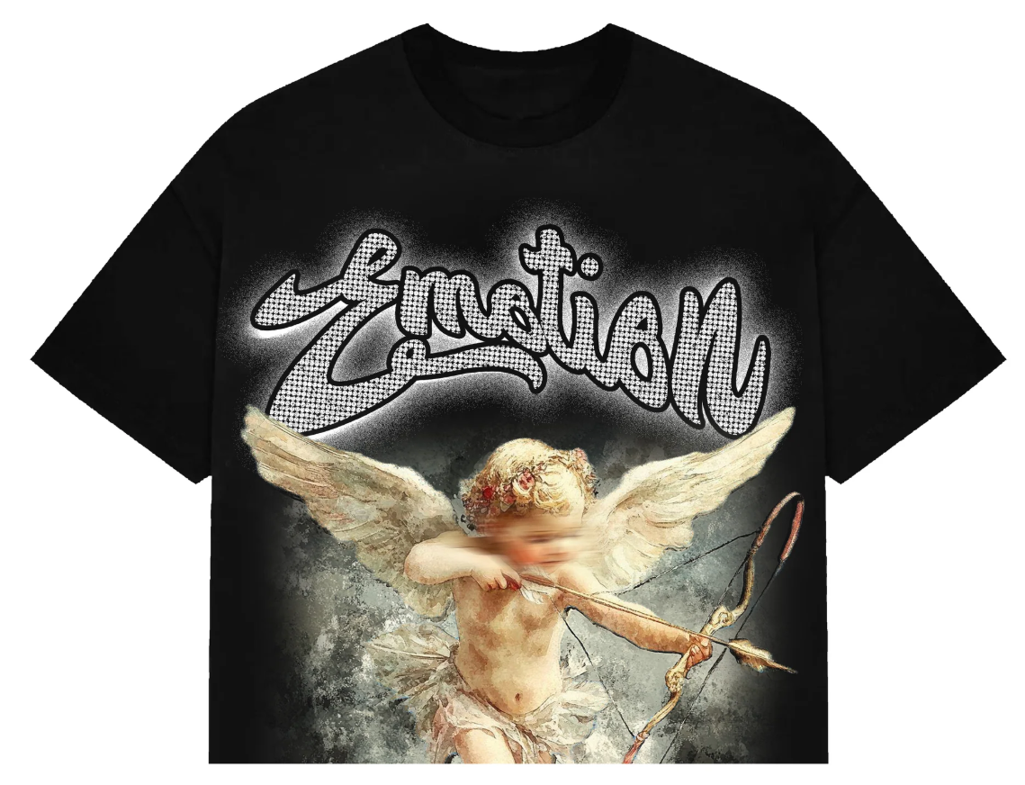 Mixed Emotions 'Rhinestone' Angel T-Shirt