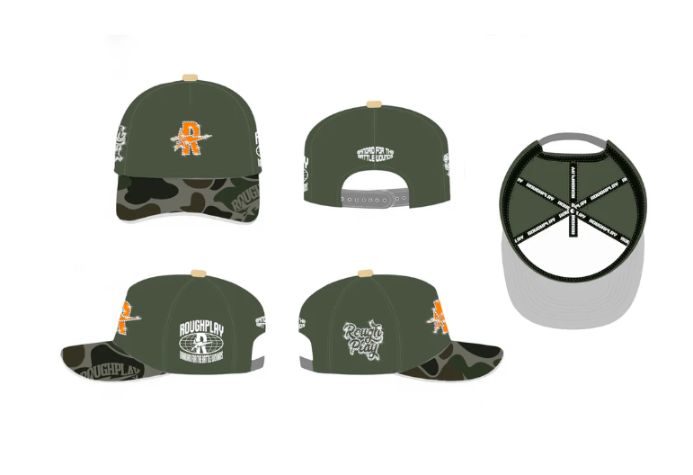 Roughplaty Camo Green Hat