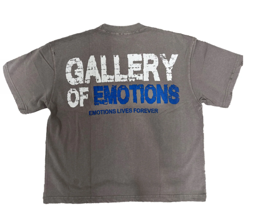 Mixed Emotions Blue "Gallery" T-Shirt
