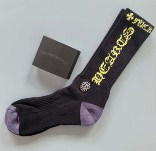 Chrome Hearts Socks "Yellow"