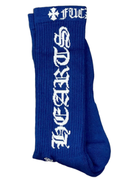 Chrome hearts Socks Blue
