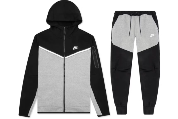 Windrunner Tech Fleece Full-Zip set Nike "Black Gray"