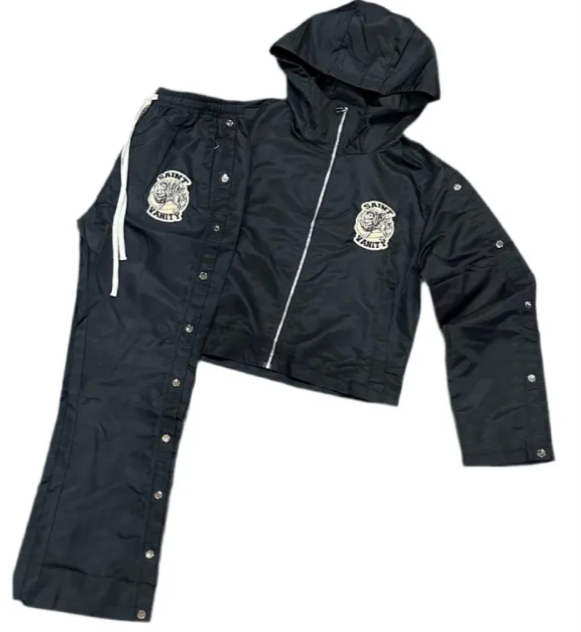 Saint Vanity Nylon set Black