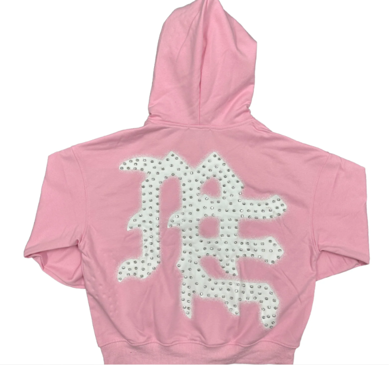 Mixed Emotions "End" Zip Up Pink