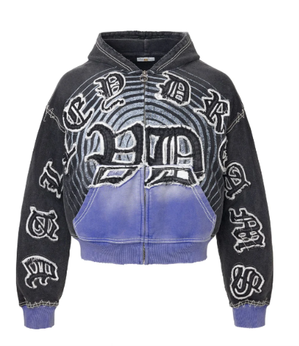 Vale BLACK HYPNOTIQ ZIP UP