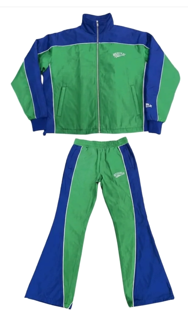 Roughplay Green/Blue Tracksuit