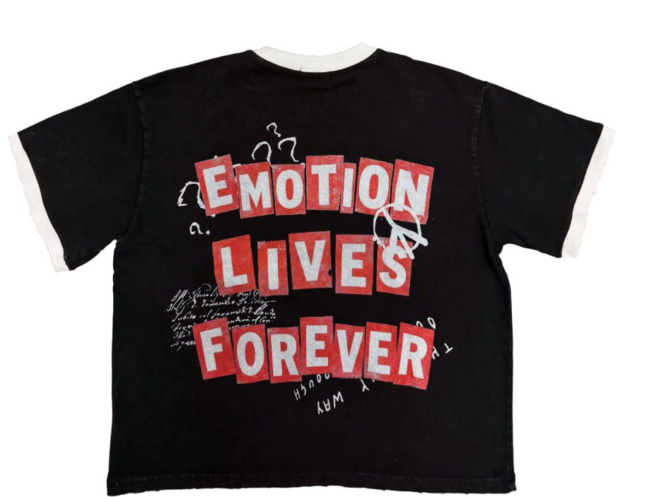 Mixed Emotions Black “Static” Tee