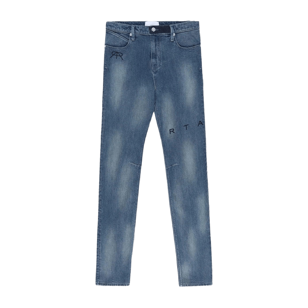 RTA Logo Slim Fit " Medium Blue Logo "