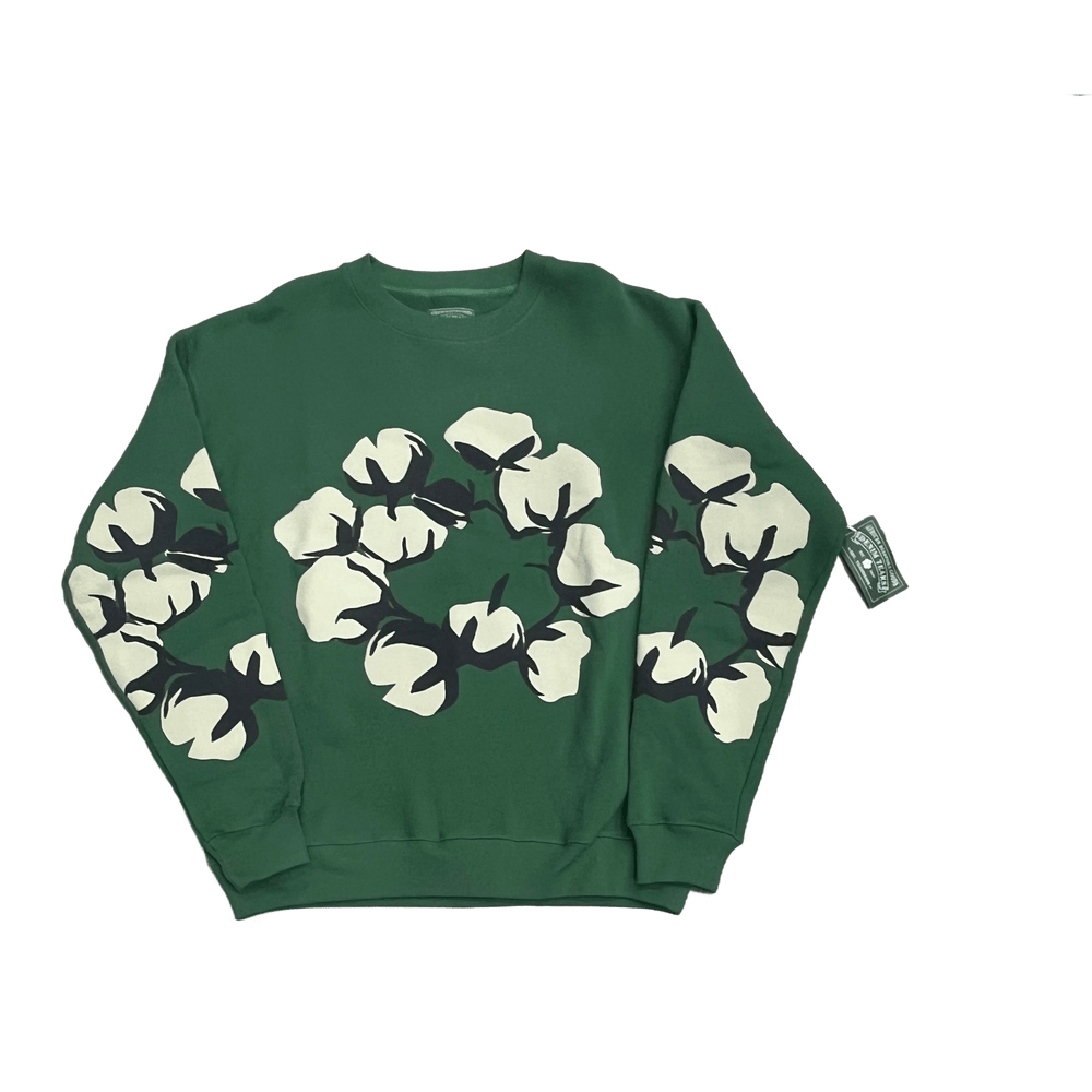 Denim Tear Red crew neck green