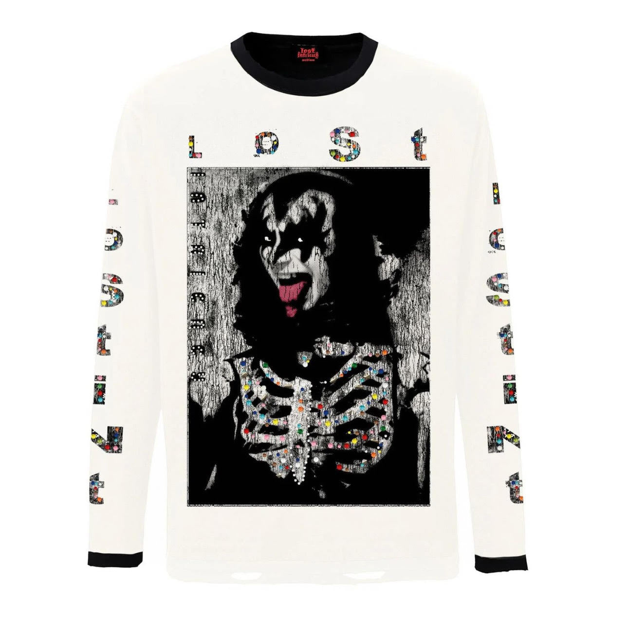 Lost Intricacy White Kiss Monroe Long Sleeve