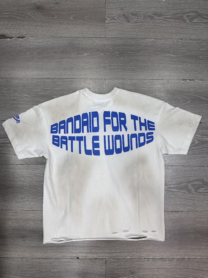 Roughplay T-Shirt (White/Blue)