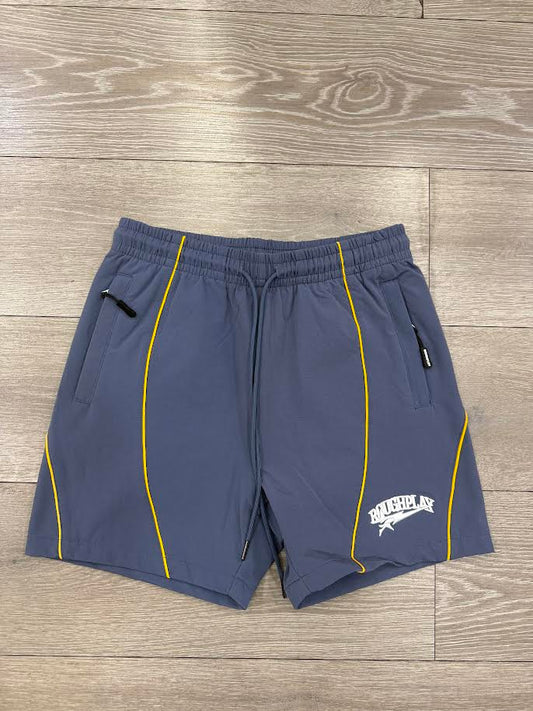 Roughplay Navy/Yellow Pipe Shorts