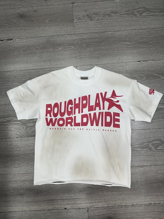 Roughplay T-Shirt (White/Red)