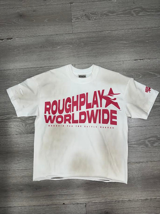 Roughplay T-Shirt (White/Red)