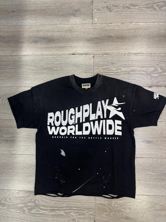 Roughplay T-Shirt Black/White VVS