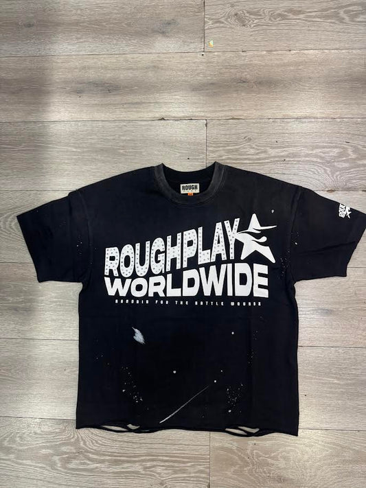 Roughplay T-Shirt Black/White VVS