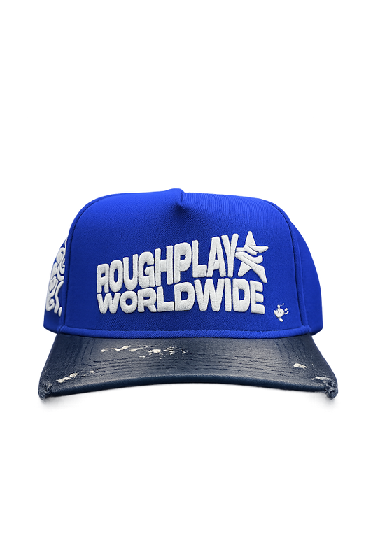 Roughplay Hat Royal blue Paint Splatter
