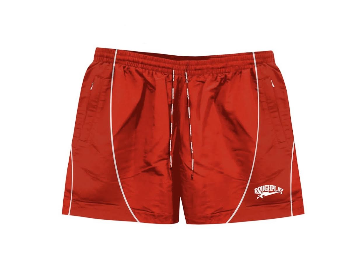 Roughplay Nylon Shorts Red