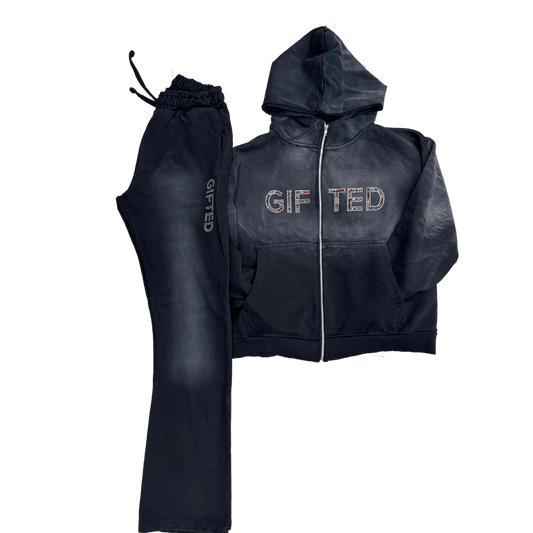 gifted black sweatsuit