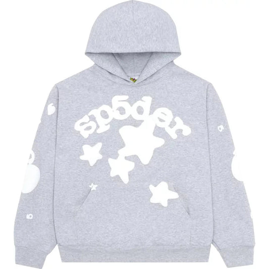 Sp5der Beluga Hoodie 'Grey'