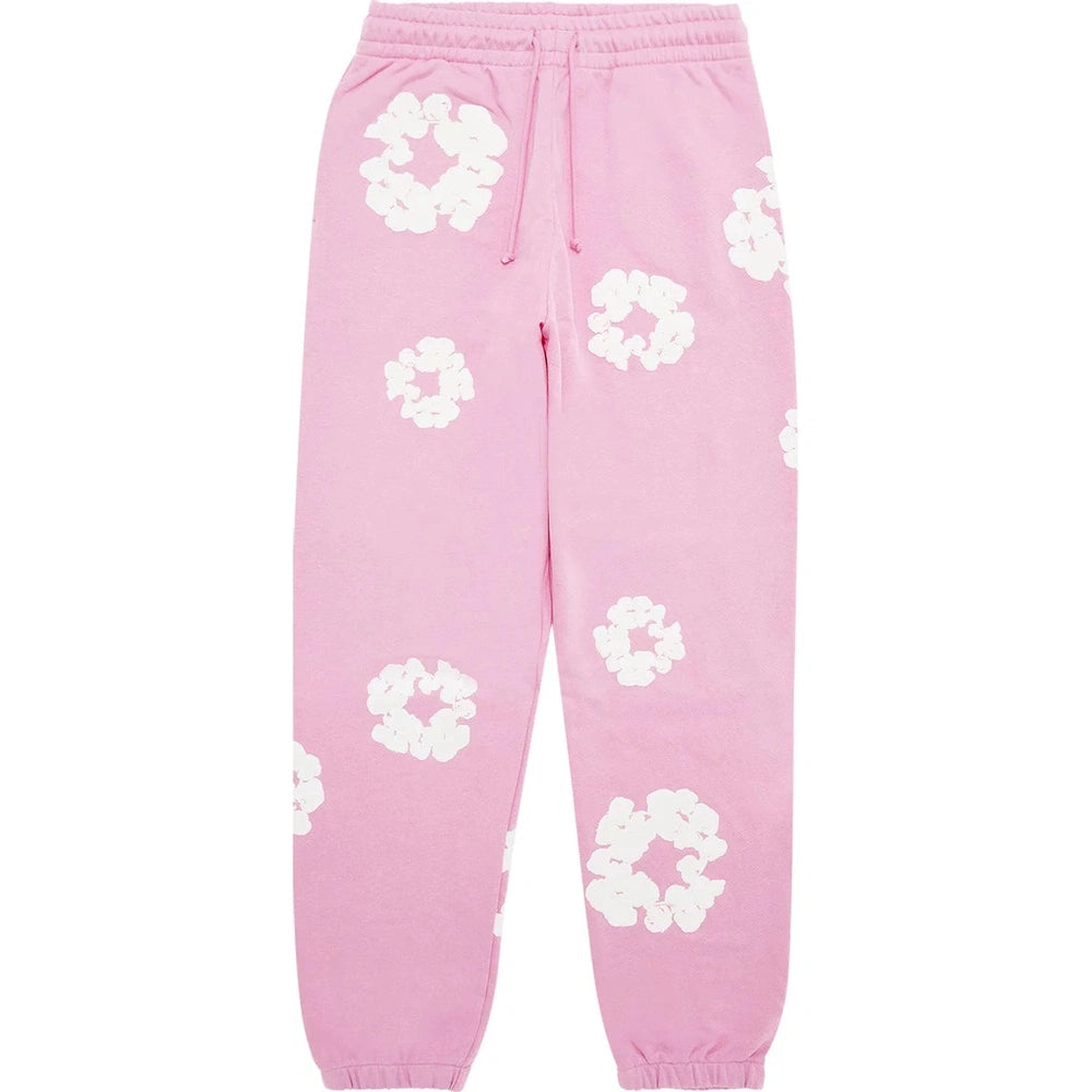 Denim Tears The Cotton Wreath Sweatpants 'Pink'