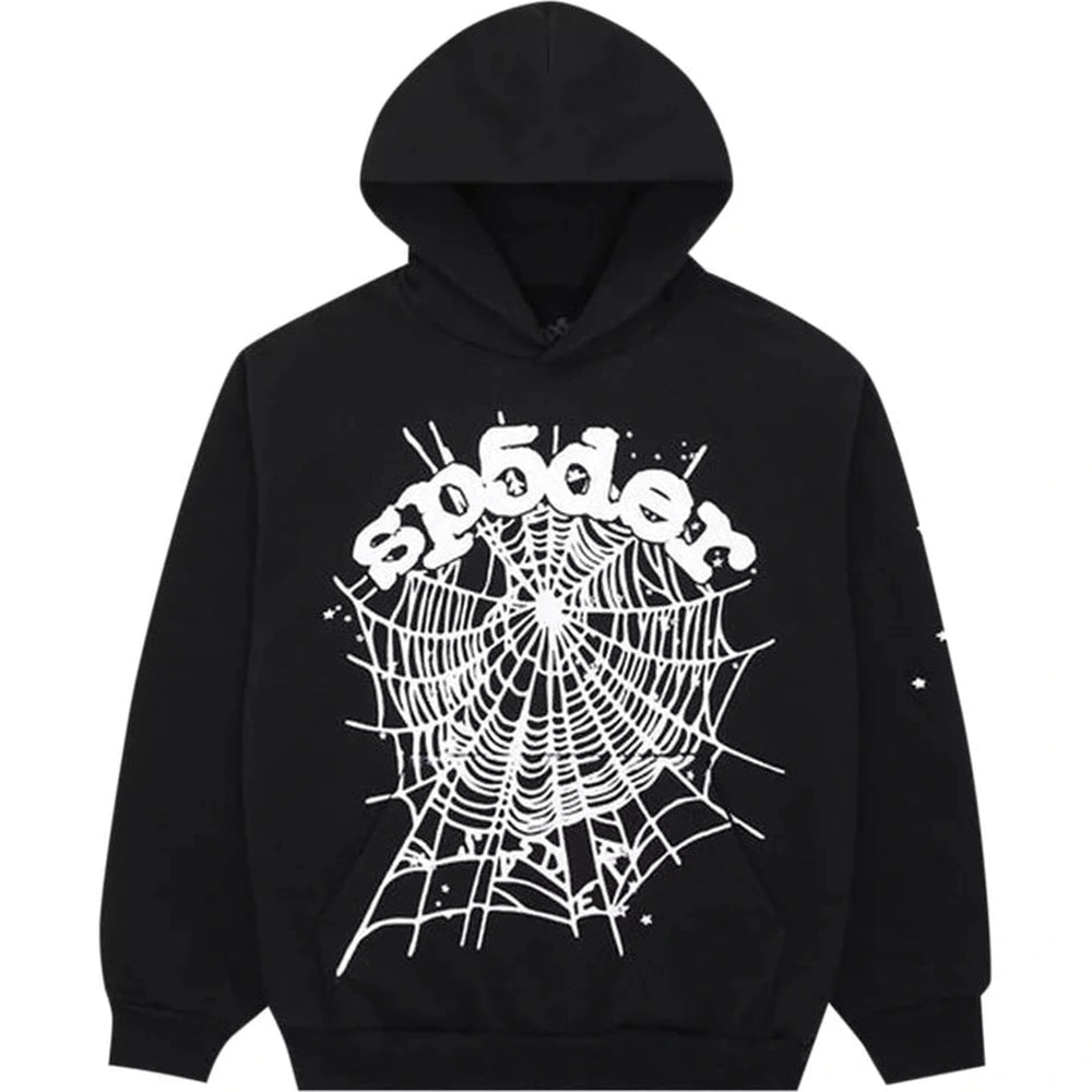 Sp5der OG Web Hoodie 'Black'